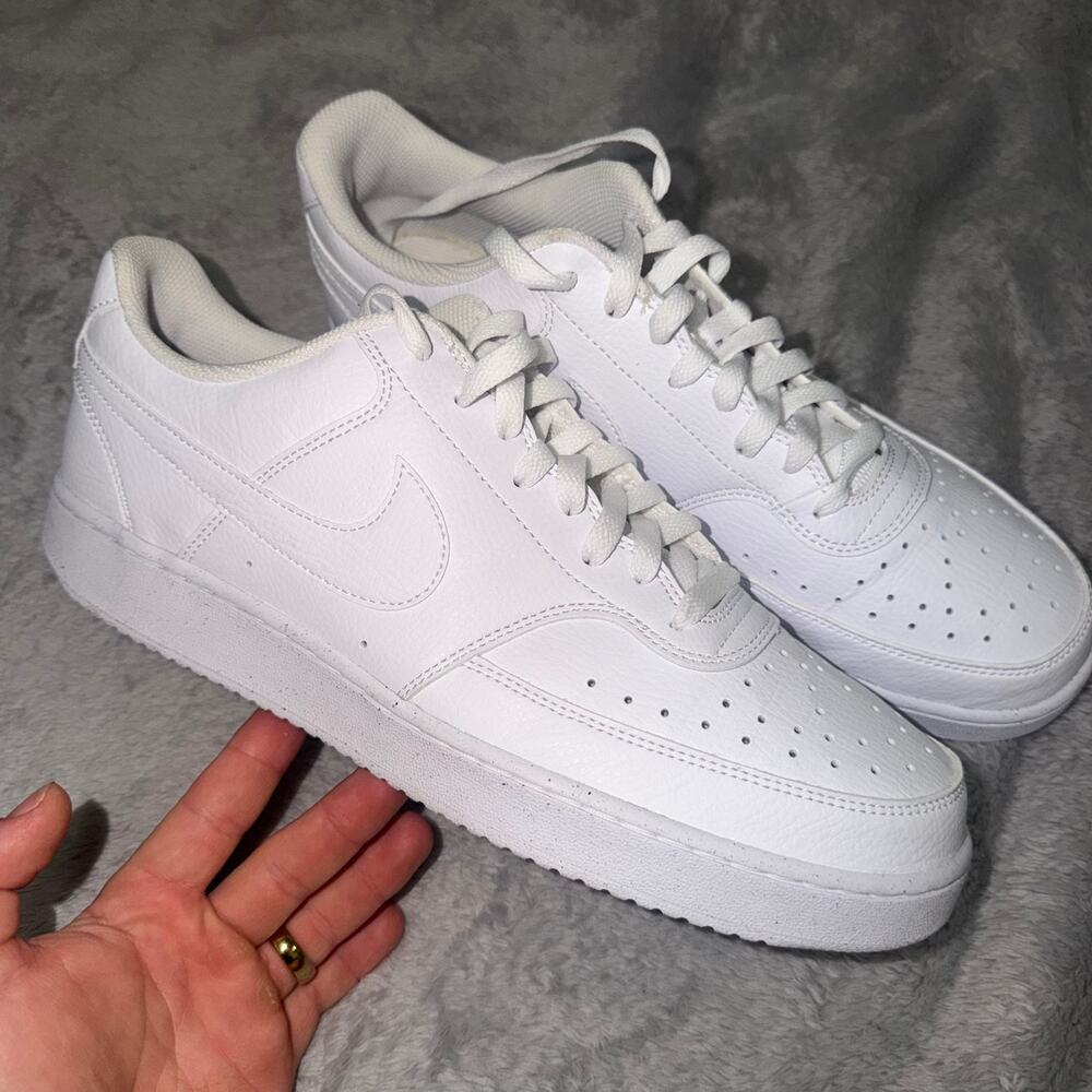 Nike Court Vision Low white size 12